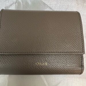 Beautiful camel colored authentic CELINE wallet. Very good used condition.